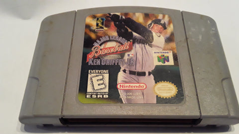 Ken Griffey Jr. Major League Baseball Used N64 Video Game