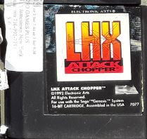 LHX Attack Chopper Used Sega Genesis Video Games