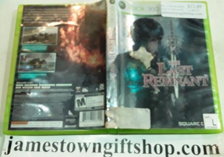 Last Remnant Used Xbox 360 Video Game