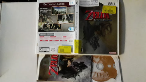 Legend of Zelda Twilight Princess Used Nintendo Wii Video Game