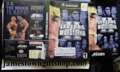 Legends of Wrestling II Used Nintendo Gamecube Video Game
