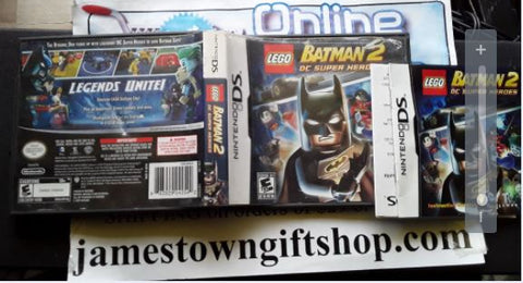 Lego Batman 2 DC Super Heroes Used Nintendo DS Video Game