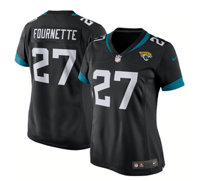 Leonard Fournette Jacksonville Jaguars NFL  Nike Women's New 2018 Game Jersey Black MEDIUM