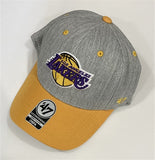 Los Angeles Lakers NBA Gray Morgan Contender Stretch Fit Cap '47 Hat