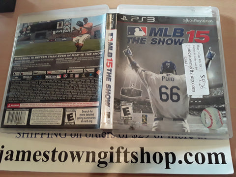 MLB 15 The Show Baseball 2015 Used PS3 Video Game