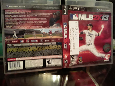 MLB 2K13 Baseball 2013 Used PS3 Video Game