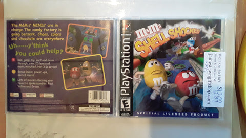 M&Ms Shell Shocked Used Playstation 1 Game