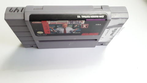 Madden NFL 93 SNES Used Super Nintendo Video Game