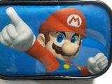 Mario Nintendo 3DS Soft Blue Storage Carrying Case