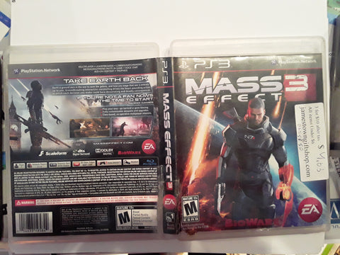 Mass Effect 3 Used PS3 Video Game