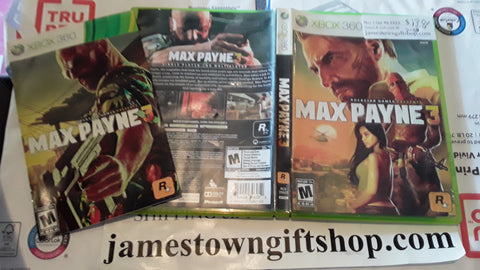 Max Payne 3 Used Xbox 360 Video Game