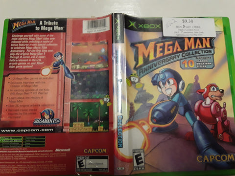 Mega Man Anniversary Collection Used Original Xbox Video Game
