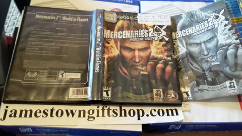 Mercenaries 2 USED PS2 Video Game