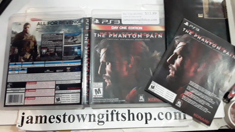metal gear solid the phantom pain ps3 Metal Gear Solid V The Phantom Pain PS3 Used Video Game – Jamestown Gift Shop
