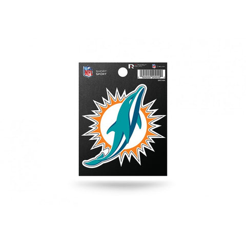 Miami Dolphins NFL 3x3 Short Sport Decal