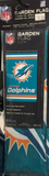 Miami Dolphins NFL 11 x 15 Inch Garden Flag
