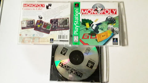 Monopoly Used Playstation 1 Video Game