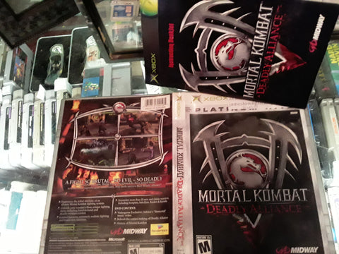 Mortal Kombat Deadly Alliance Used Original Xbox Video Game