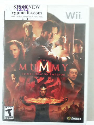 Mummy Tomb of the Dragon Emperor BRAND NEW Nintendo Wii Video Game