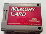 N64 Memory Cards Performance Used