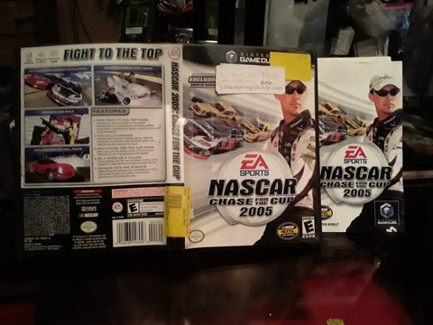 NASCAR 2005 Chase For The Cup Racing Used Nintendo Gamecube Video Game