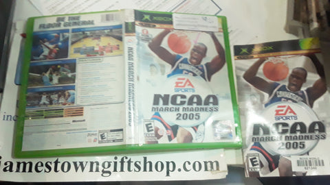 NCAA March Madness 2005 Basketball Used Original Xbox Video Game