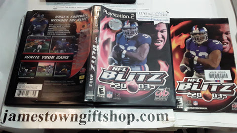 NFL Blitz 2003 Used PS2 Video Game