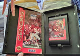 NFL Football 94 Starring Joe Montana 1994 Used Sega Genesis Video Game