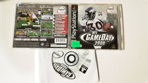 NFL Gameday 2000 Used Playstation 1 Video Game