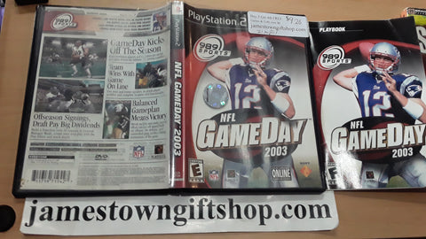 NFL Gameday 2003 Football USED PS2 Video Game