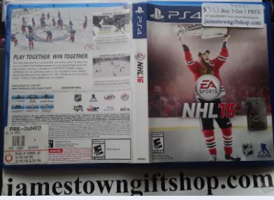 NHL 16 Hockey 2016 Used PS4 Video Game