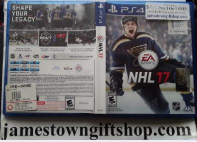NHL 17 Hockey 2017 Used PS4 Video Game
