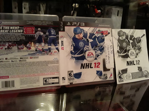 NHL 12 Hockey 2012 Used PS3 Video Game