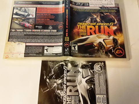Need For Speed The Run Racing Used PS3 Video Game