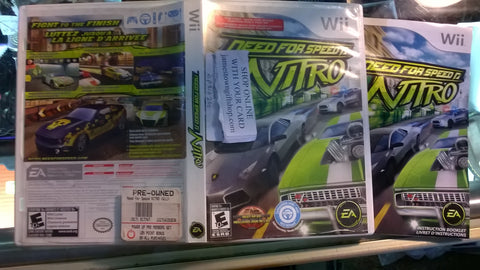 Need For Speed Nitro Nintendo Wii USED