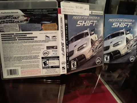 Need for Speed Shift 1 Racing Used PS3 Video Game