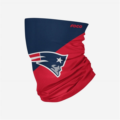 ***50OFF*** New England Patriots NFL Big Logo Neck Gaiter Mask