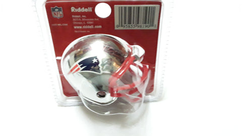 New England Patriots Super Bowl XXXIX NFL Riddell Speed Pocket Chrome Mini Football Helmet