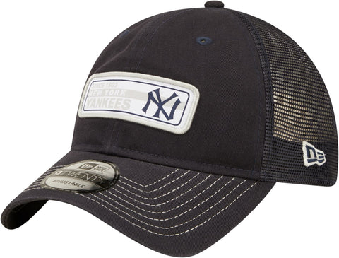 New York Yankees MLB New Era Men's Navy 9Twenty Adjustable Hat