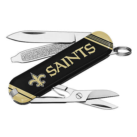 New Orleans Saints NFL Essential 7-Function Pocket Knife Multi-Tool