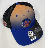 New York Knicks NBA Royal Jersey MVP Mesh Adjustable Snapback Cap Hat