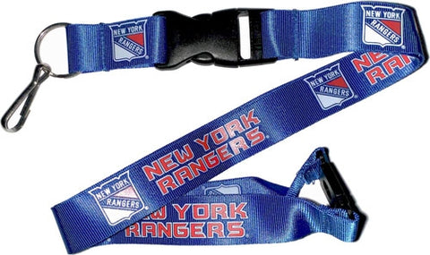 New York Rangers NHL Blue Lanyard