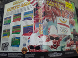 Olympic Gold Barcelona 92 With Case Used Sega Genesis Video Game