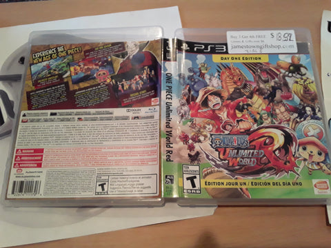 One Piece Unlimited World Red Used PS3 Video Game