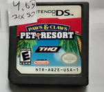 Paws & Claws Pet Resort Used Nintendo DS Game
