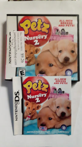 Petz Nursery 2 Used Nintendo DS Video Game Cartridge