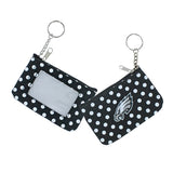 Philadelphia Eagles NFL Nylon Polka Dot Coin Purse Key Ring