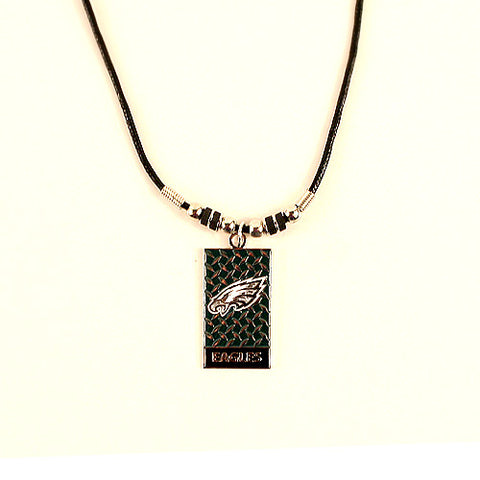 Philadelphia Eagles NFL Diamond Plate Necklace