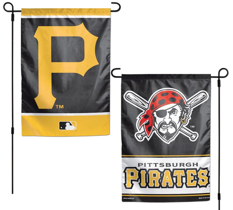 Pittsburgh Pirates MLB Wincraft 12x18 Double-Sided Garden Flag