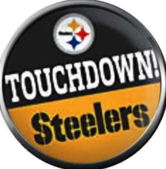 Pittsburgh Steelers NFL WinCraft Button Touchdown